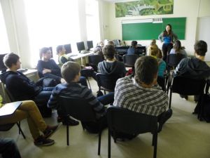 Susitikimas Dauniškio gimnazijoje